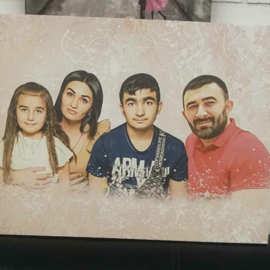 Холст с галерейной натяжкой